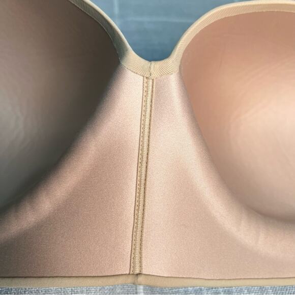 Cacique 40H Bra Lightly Lined T Shirt Bra No Wire Nude Tan Wireless Lane Bryant - Picture 9 of 10
